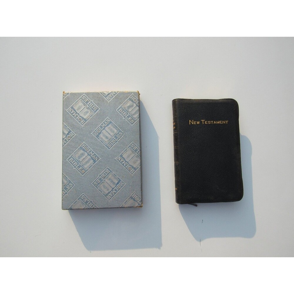 Holman Key Testament Psalms KJV 1948 Genuine Leather A.J. Holman Co. Bible
